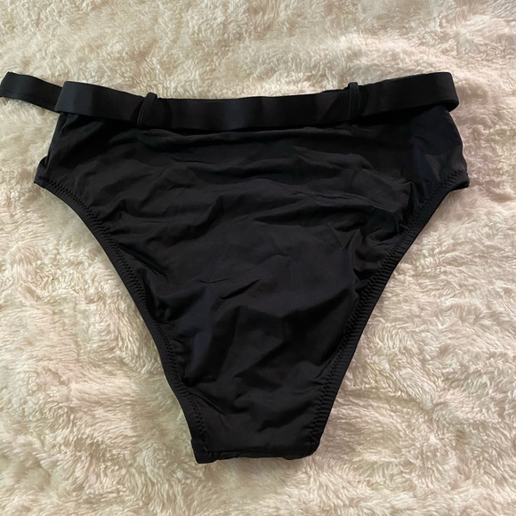 Sunshine79 Wanderlust Solids High Waist Bottom - Black - Solid - Picture 4 of 5